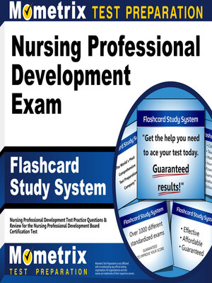 cover image of Nursing Professional Development Exam Flashcard Study System